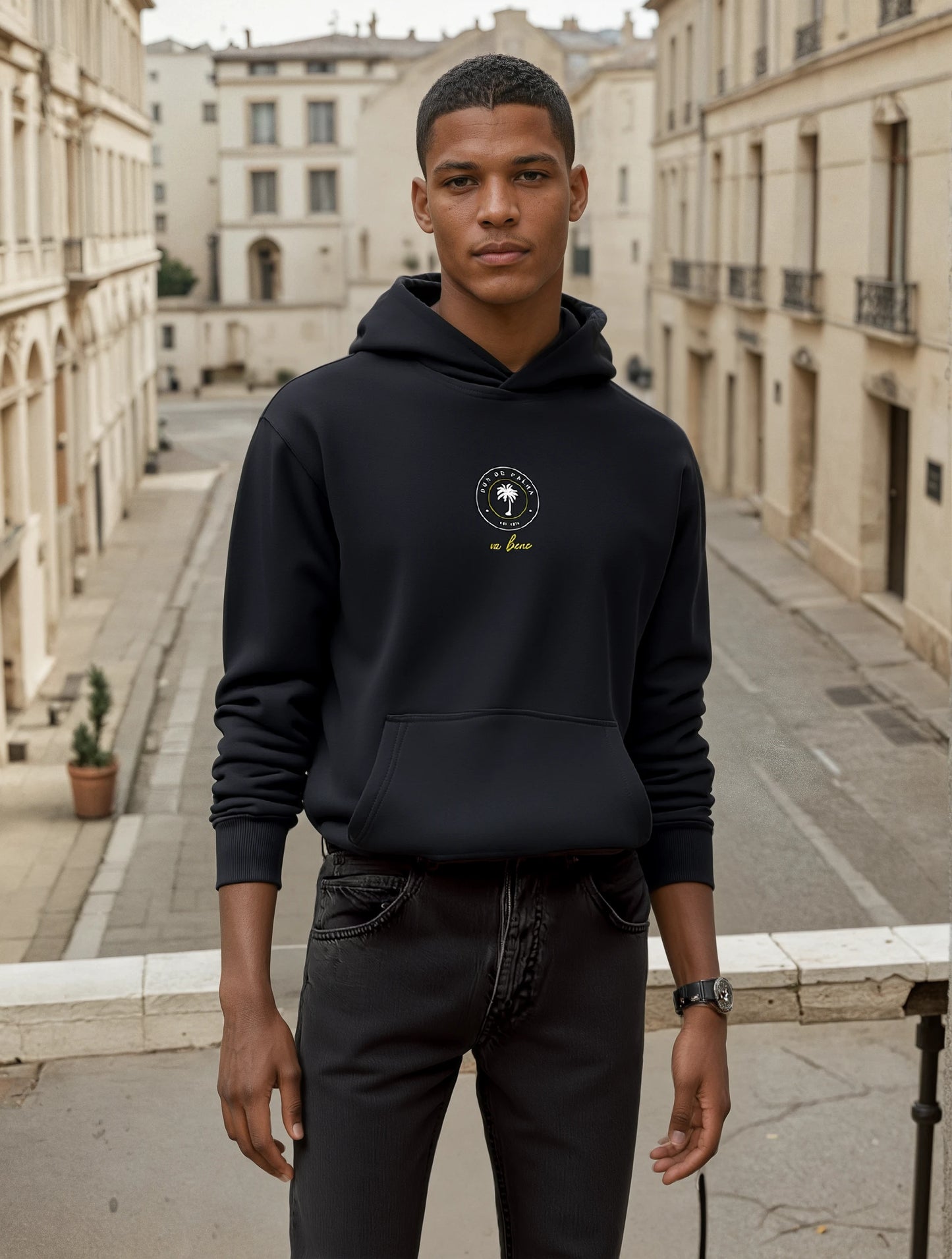 Oversize Hoodie Ohne Kordel Don de Palma